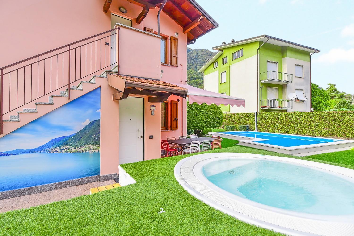 Jane E Jolie Holiday Home Private Swimming Pool Valbrona Zewnętrze zdjęcie